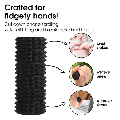 Fidget Toys Silicone Stress Relief Roller Wheel Finger Magnetic Ball Puzzle Toy