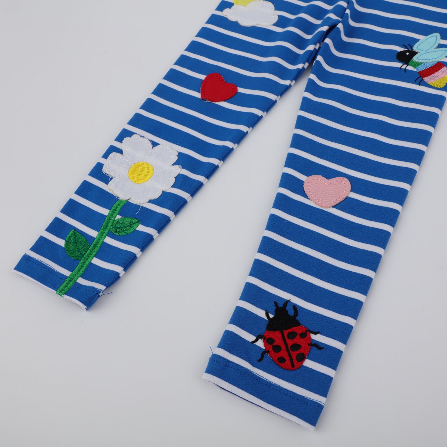 Cotton Baby Leggings for Girls, Lightweight Summer and Spring/Autumn Outerwear, Basic Bottoms