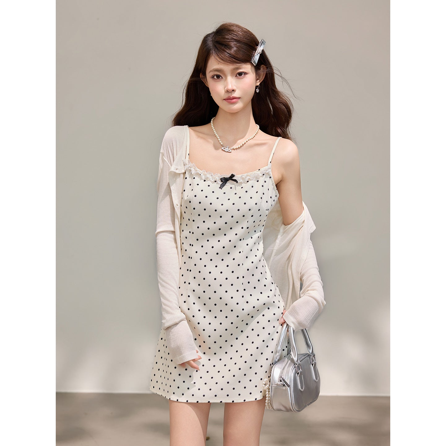 elegant short dress with unique and beautiful design