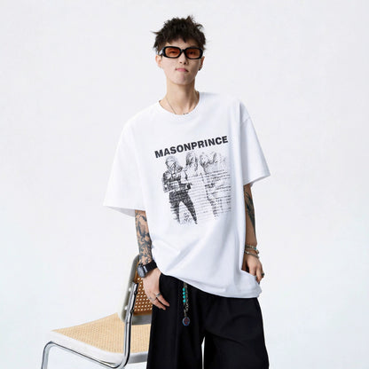 Cotton Short Sleeve T-Shirt for Men