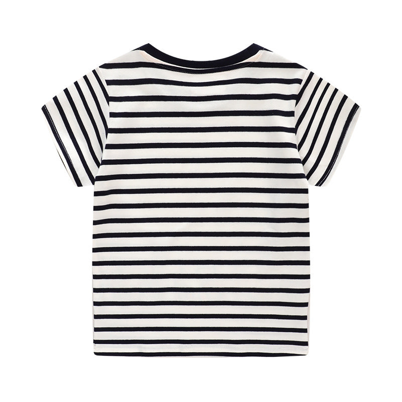 Style Children's Short Sleeve T-Shirt Kids Clothing Factory