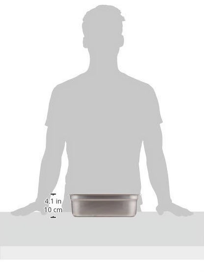 SPJL-204 Anti-Jamming Steam Pan, Half-Size X 4-Inch, Standard Weight