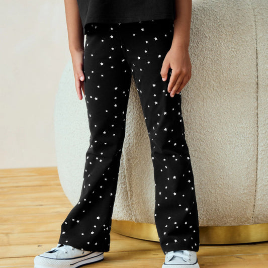 Children's Clothing Factory Girls Fashion Wide-leg Leggings