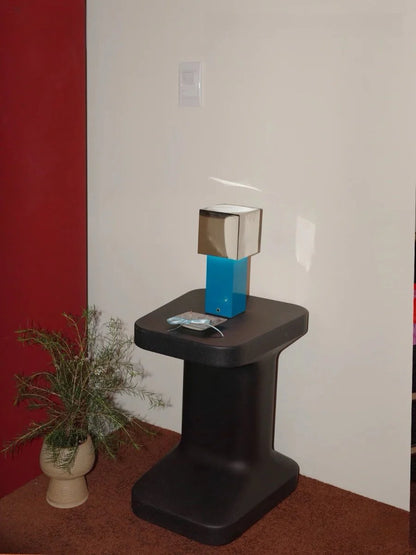 Modern Geometric Memphis Portable Dimmable Lamp - Bauhaus Pivot ATD7 Table Lamp