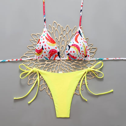 Split swimsuit women's beach swimsuit BIKINI