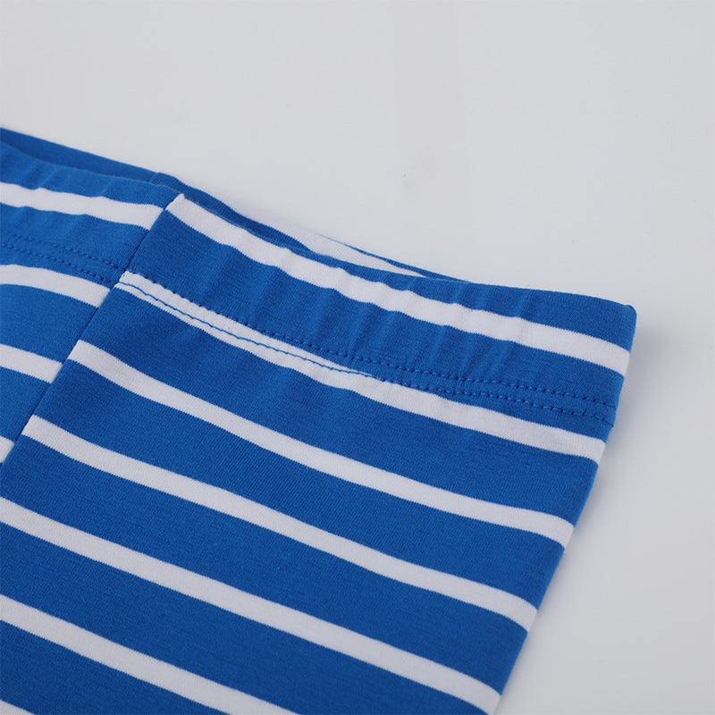 Cotton Baby Leggings for Girls, Lightweight Summer and Spring/Autumn Outerwear, Basic Bottoms
