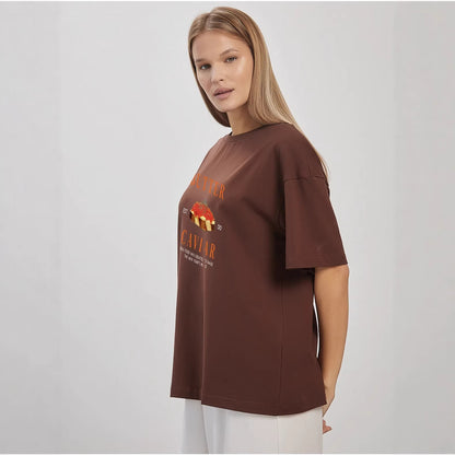 Round neck short sleeved top