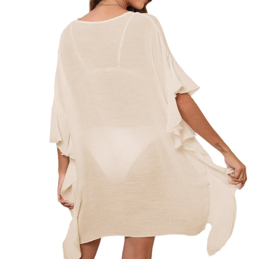 Women's Dress Simple Loose Beach Bikini Cover-up