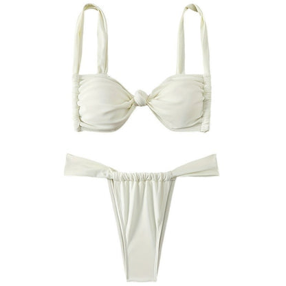Bikini Swimwear Women Two-Piece Set Sexy Strappy