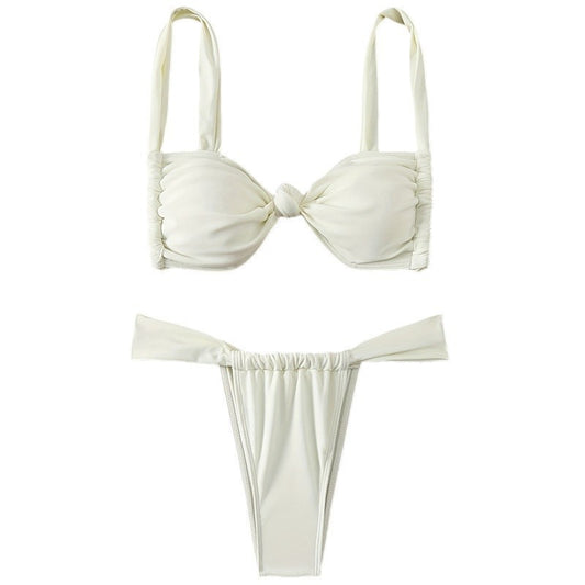 Bikini Swimwear Women Two-Piece Set Sexy Strappy