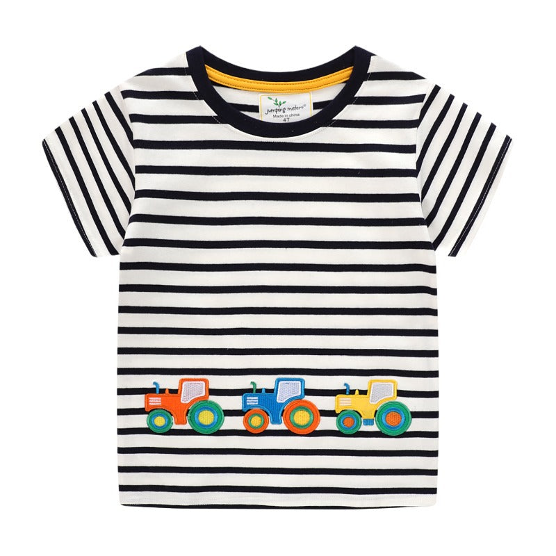 Style Children's Short Sleeve T-Shirt Kids Clothing Factory