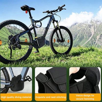 Neoprene Motor Cover for Electric Bikes – Waterproof Dustproof Protection for E-Bike and Off-Road Cycling