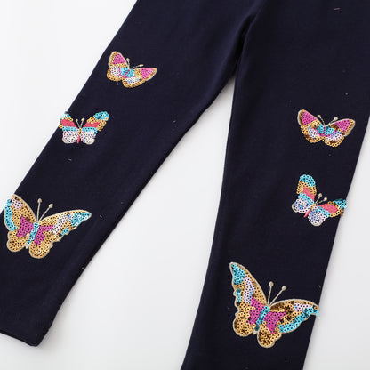 Girls' Stretchy Bottoms Spring Summer Casual Long Pants Slim Fit Princess Style Kids Clothing