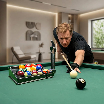 3D Printed Pool Ball Alignment Stand, Portable Snooker Training Aid & Billiard Holder