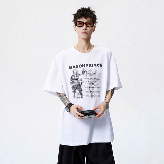 Cotton Short Sleeve T-Shirt for Men