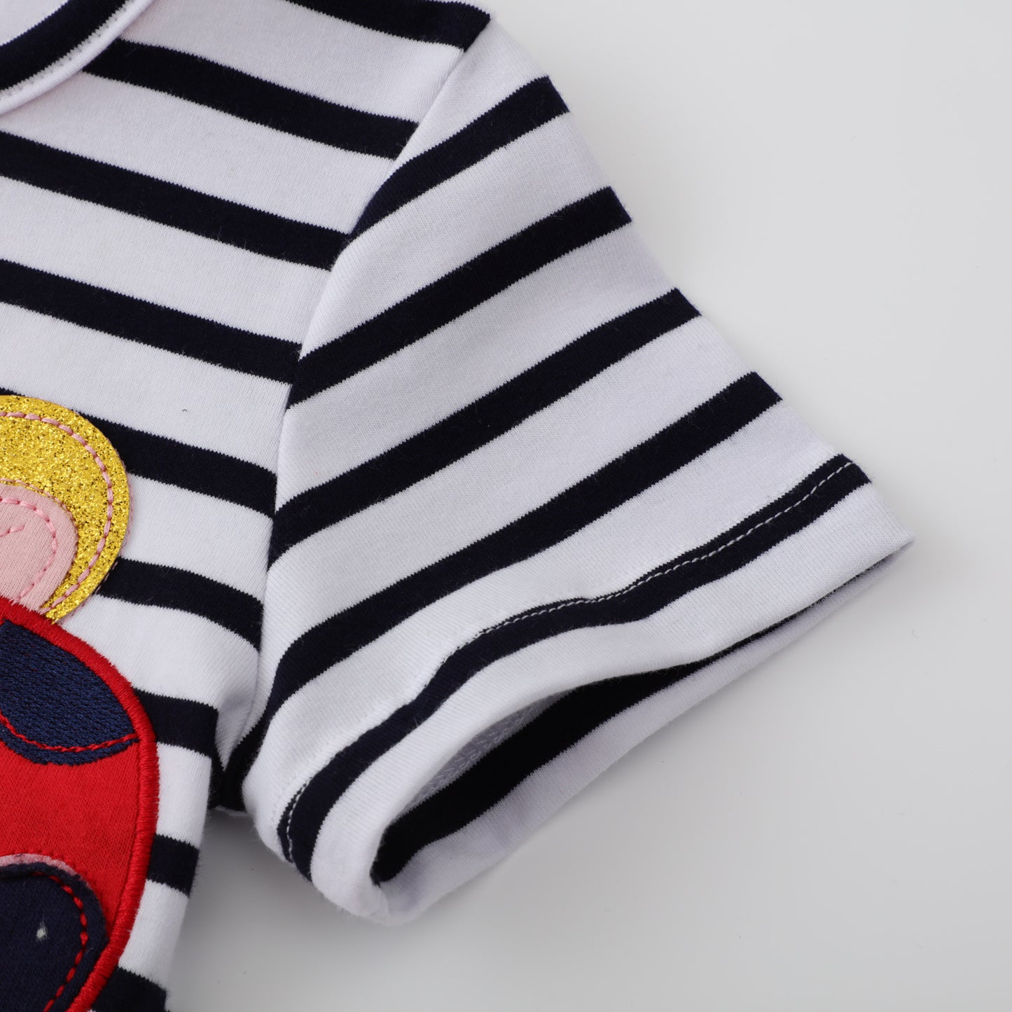 Summer New Children's Knitted Dress Short Sleeve Dress for Girls  Style Kids Clothing