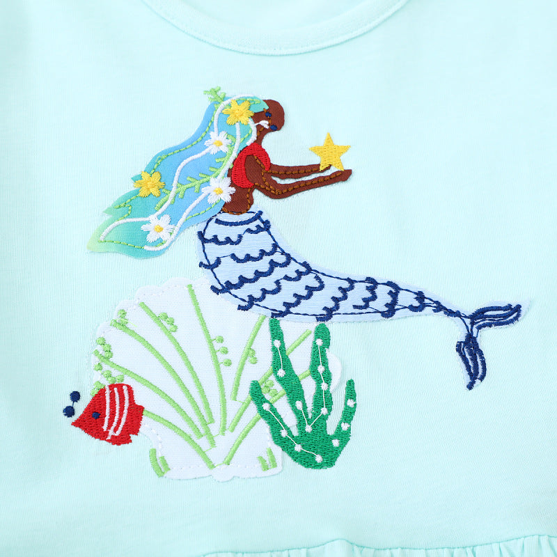 Cute Summer Dress for Girls Casual Children's Clothing