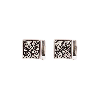 Square Ear Button Female
