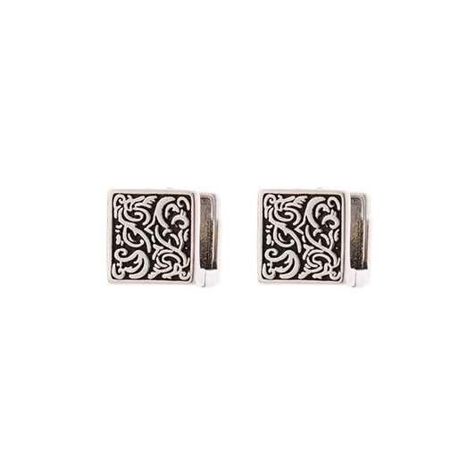 Square Ear Button Female